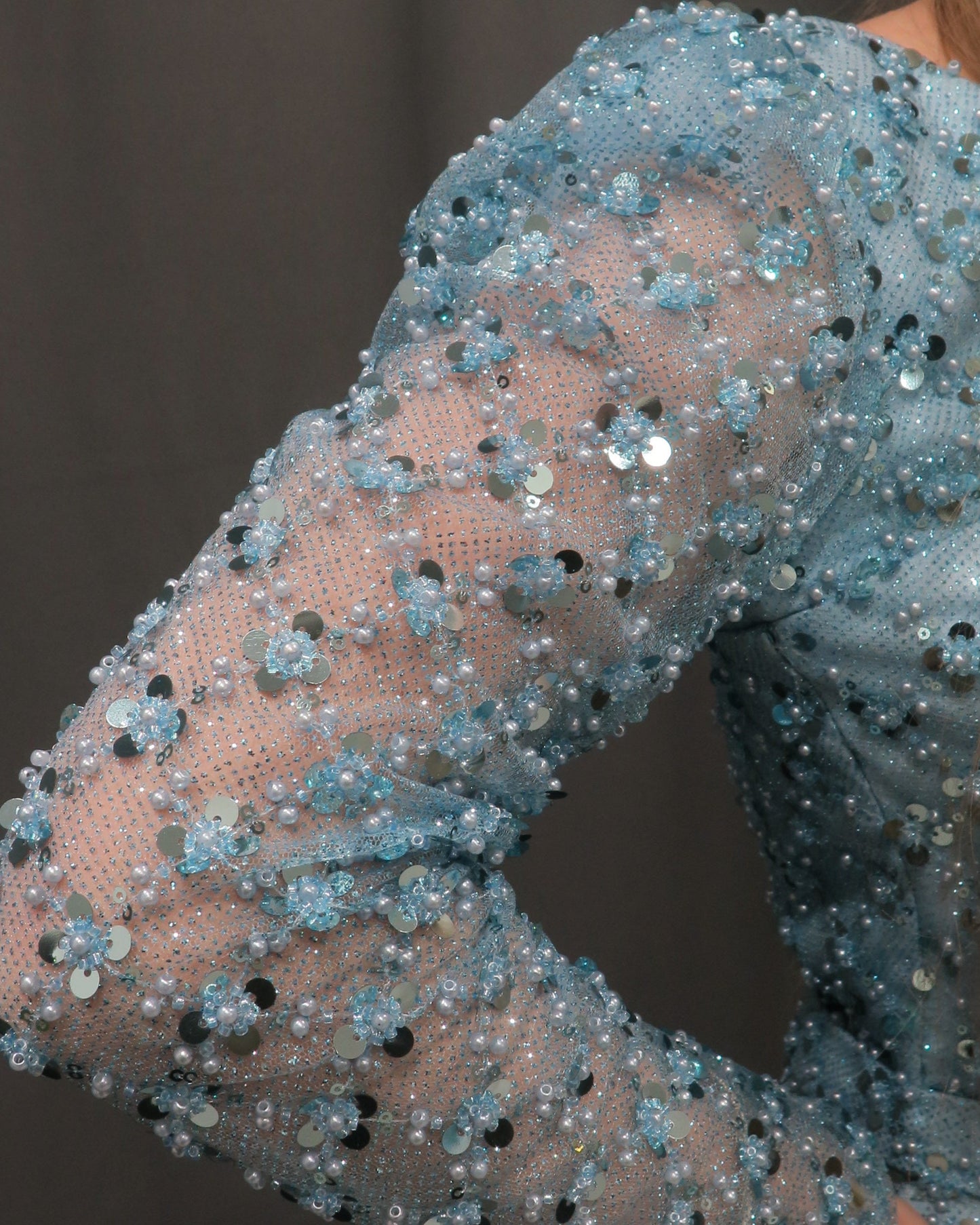 Midikleid - Hellblau