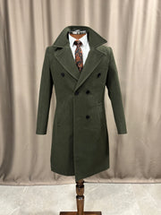 Herren Mantel Grün
