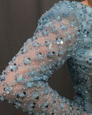 Midikleid - Hellblau