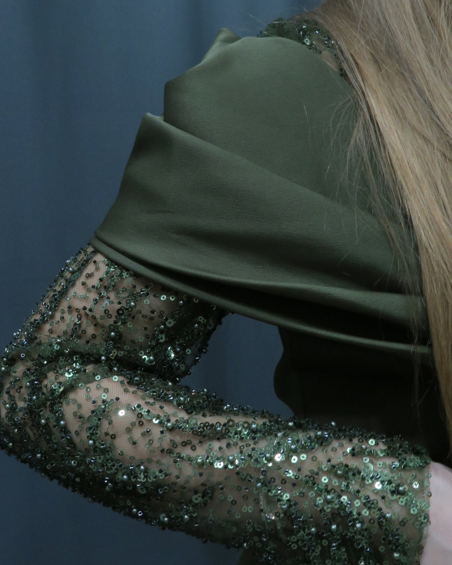 Abendkleid - Dunkelgrün