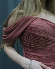 Abendkleid - Dunkelrosa