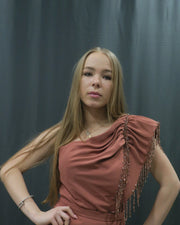 Abendkleid - Inkarnat