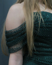 Abendkleid - Forestgrün